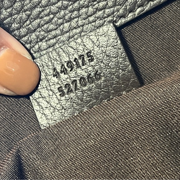 Sold Authentic Gucci Monogram Drawstring Backpack - Picture 4 of 10